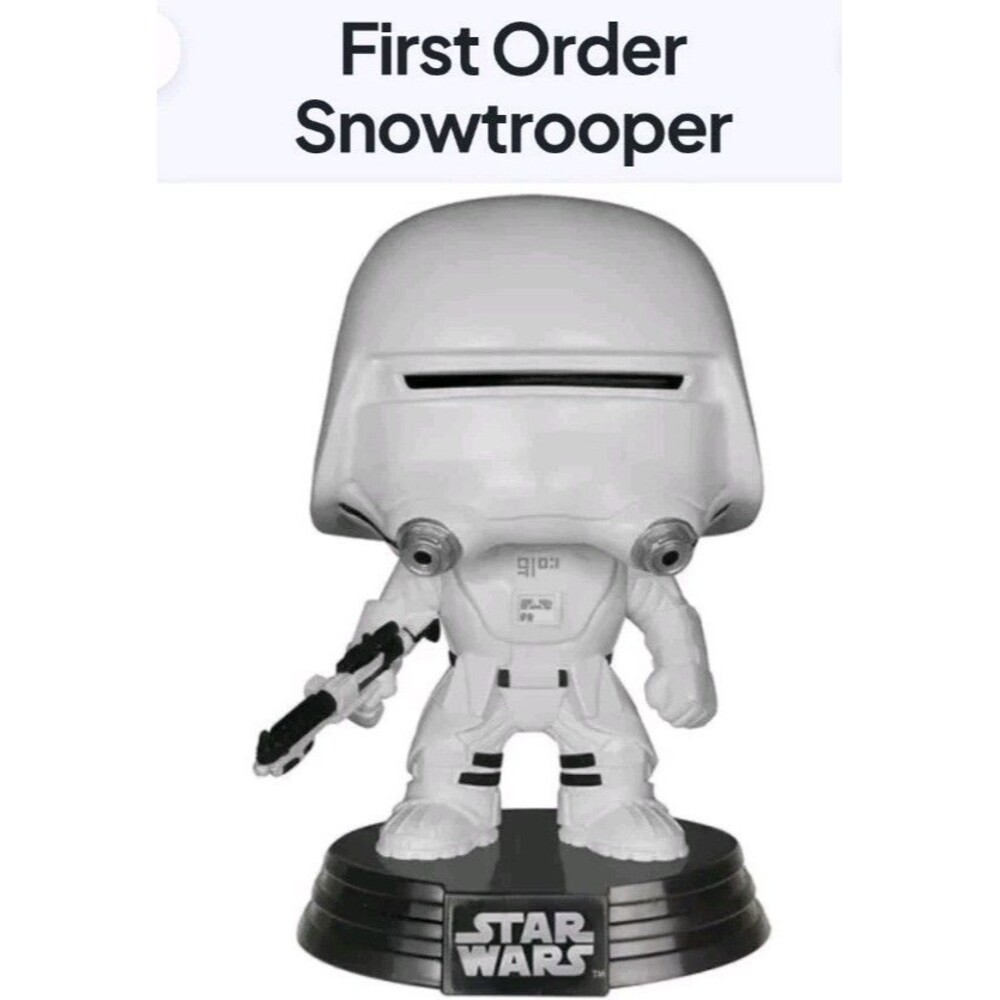NIB Funko POP! Star Wars First Order Snowtrooper Vinyl Figure #67